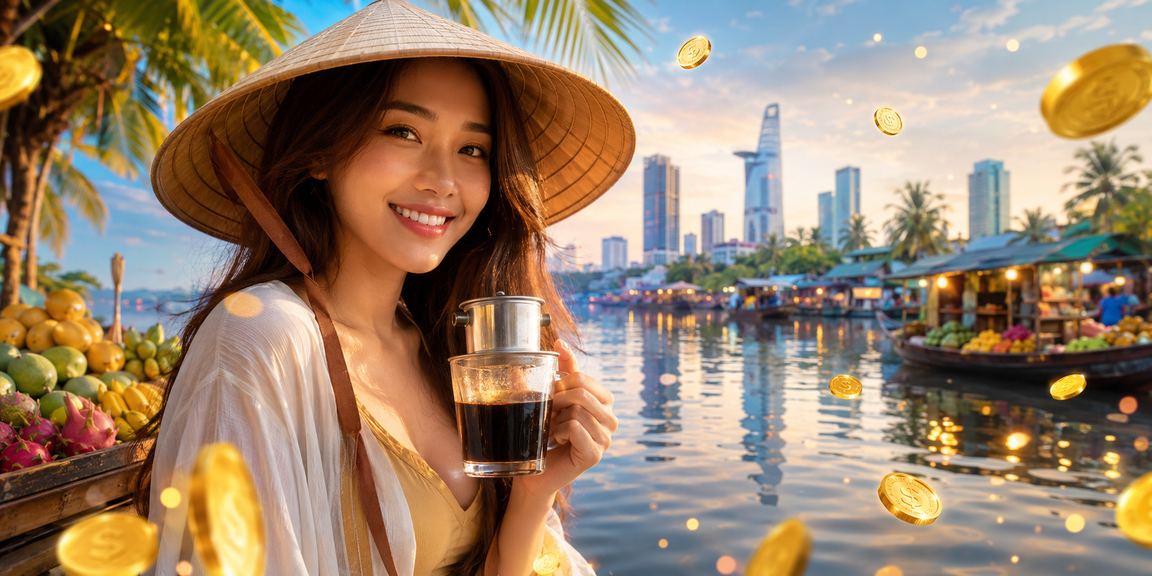 Người dùng Đồng bằng sông Cửu Long nạp tiền xổ số qua app 3200b với nón lá đặc trưng